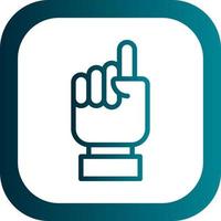 Finger Vector Icon Design