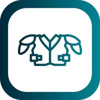 Shoulder Pads Vector Icon Design