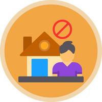 Homeless Vector Icon Design