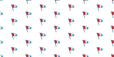 Flag Seamless Pattern Netherland vector wallpaper isolated background