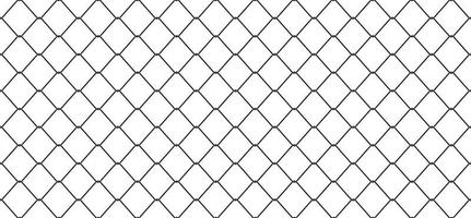 Seamless Pattern Wire Mesh Chain link Fence vector isolated wallpaper background
