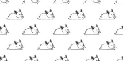 dog Seamless vector french bulldog Pattern sleeping doodle wallpaper tile background