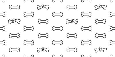 bone seamless vector pattern dog bone isolated wallpaper background