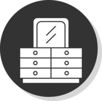 Dresser Vector Icon Design