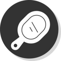 Hand Mirror Vector Icon Design