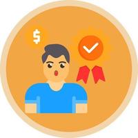 diseño de icono de vector de beneficios