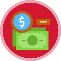 buscar diseño de icono de vector de dinero