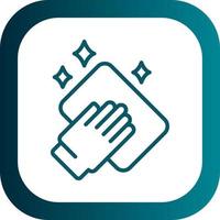 Wipe Vector Icon Design
