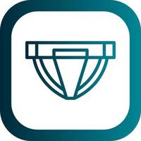 Jockstrap Vector Icon Design