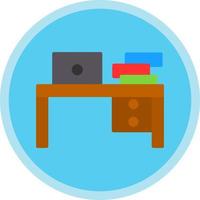 diseño de icono de vector de mesa de trabajo