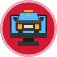 Taxi Vector Icon Design