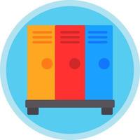 Locker Vector Icon Design