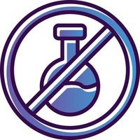 No Chemical Vector Icon Design