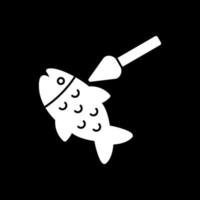 diseño de icono de vector de pesca submarina