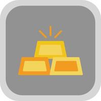 Gold Ingots Vector Icon Design