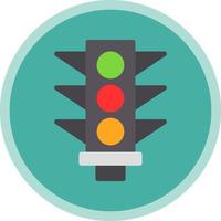 Traffic Signal Vector Icon Design