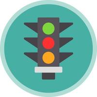 Traffic Signal Vector Icon Design