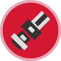 Safety Belt Vector Icon Design