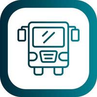 Bus Vector Icon Design