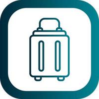 Suitcase Vector Icon Design