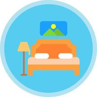 Bedroom Vector Icon Design