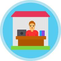 Home Office Vector Icon Design