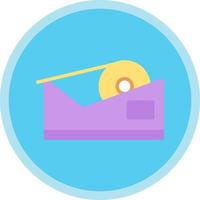 Scotch Tape Vector Icon Design