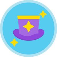 Magician Hat Vector Icon Design