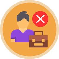 Unemployed Vector Icon Design