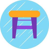 Stool Vector Icon Design