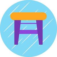 Stool Vector Icon Design