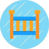 Crib Vector Icon Design