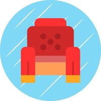 Armchair Vector Icon Design