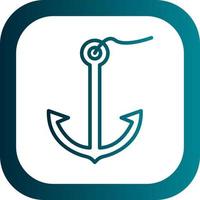 Anchor Vector Icon Design