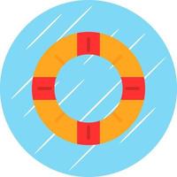 Lifebuoy Vector Icon Design