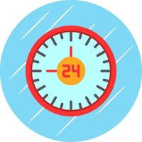 24h Vector Icon Design