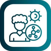 Autoimmune Disease Vector Icon Design