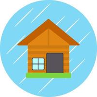 Cabin Vector Icon Design