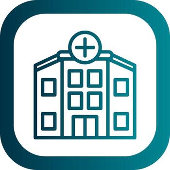 Hospital Vector Icon Design
