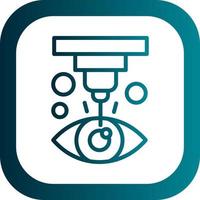 Laser Surgery Vector Icon Design