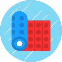 Sleeping Mat Vector Icon Design