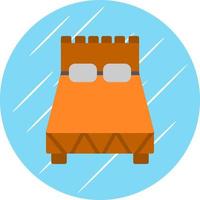 Bed Vector Icon Design