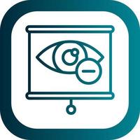 Myopia Vector Icon Design