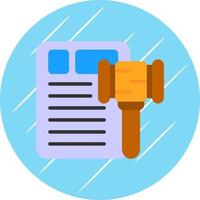 Law Vector Icon Design