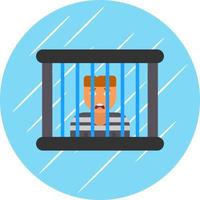 Prisoner Vector Icon Design