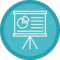 Presentation Vector Icon Design