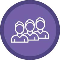 Queue Vector Icon Design