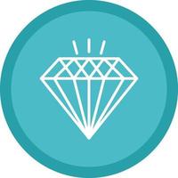 diseño de icono de vector de diamante