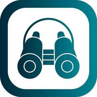 Binocular Vector Icon Design