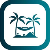 Hammock Vector Icon Design